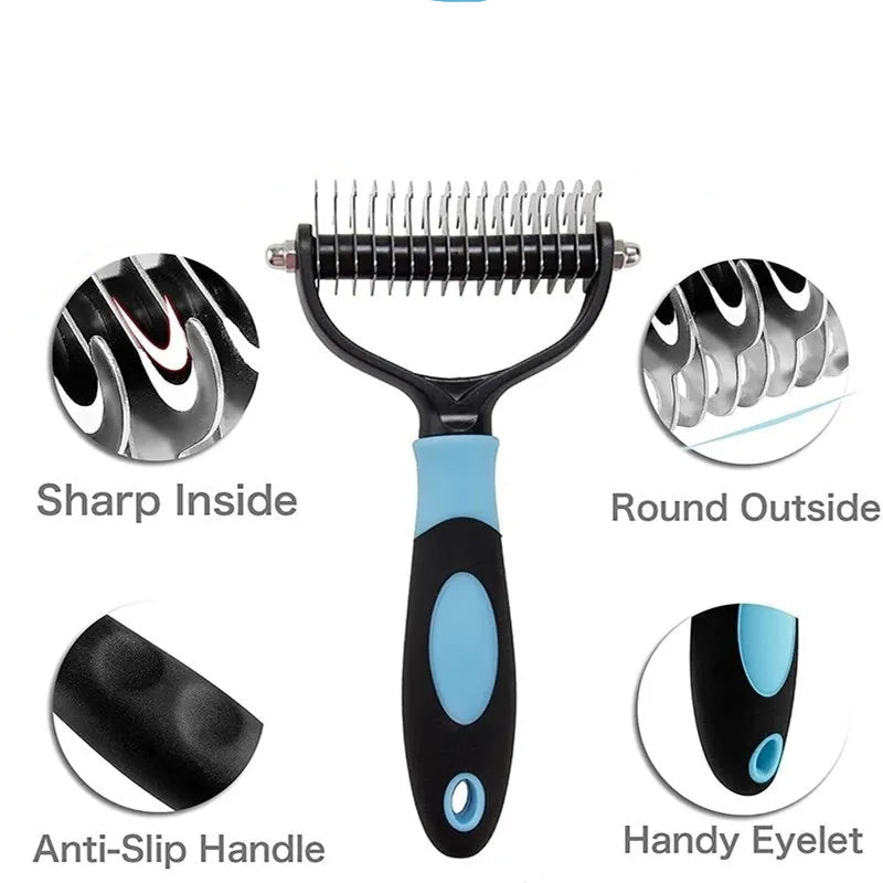 Animoo Efficient Pet Hair Grooming Brush